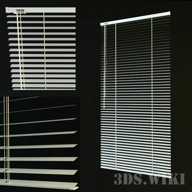 decoration – Curtains Grommets 3ds Max