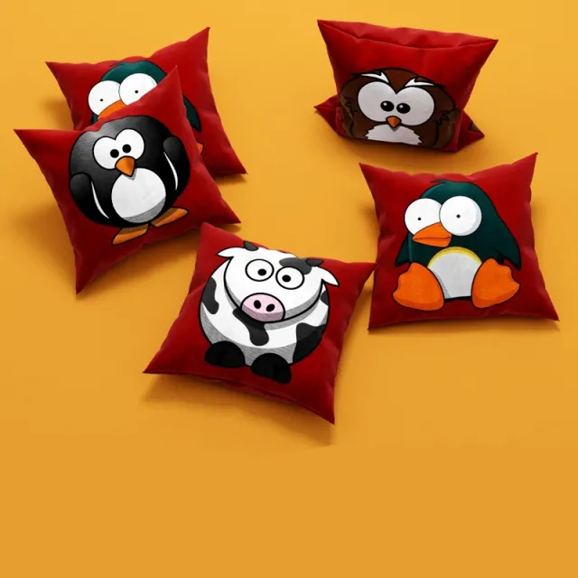 decoration – CushionS 3ds Max