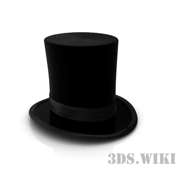 decoration – Cylinder hat 3ds Max