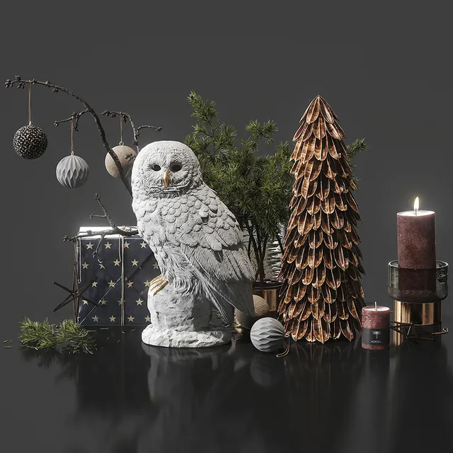 decoration – Декоративный набор 11 3ds Max