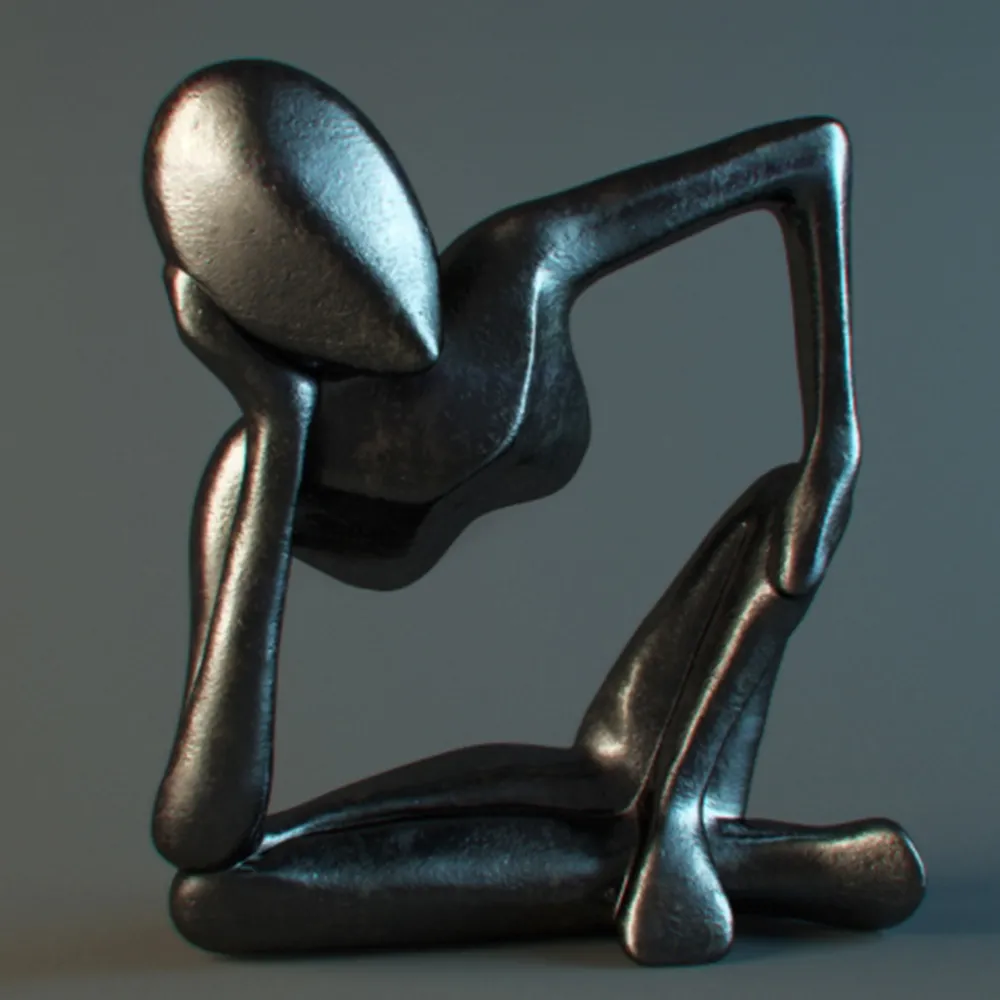 decoration – Статуэтка тай 3ds Max