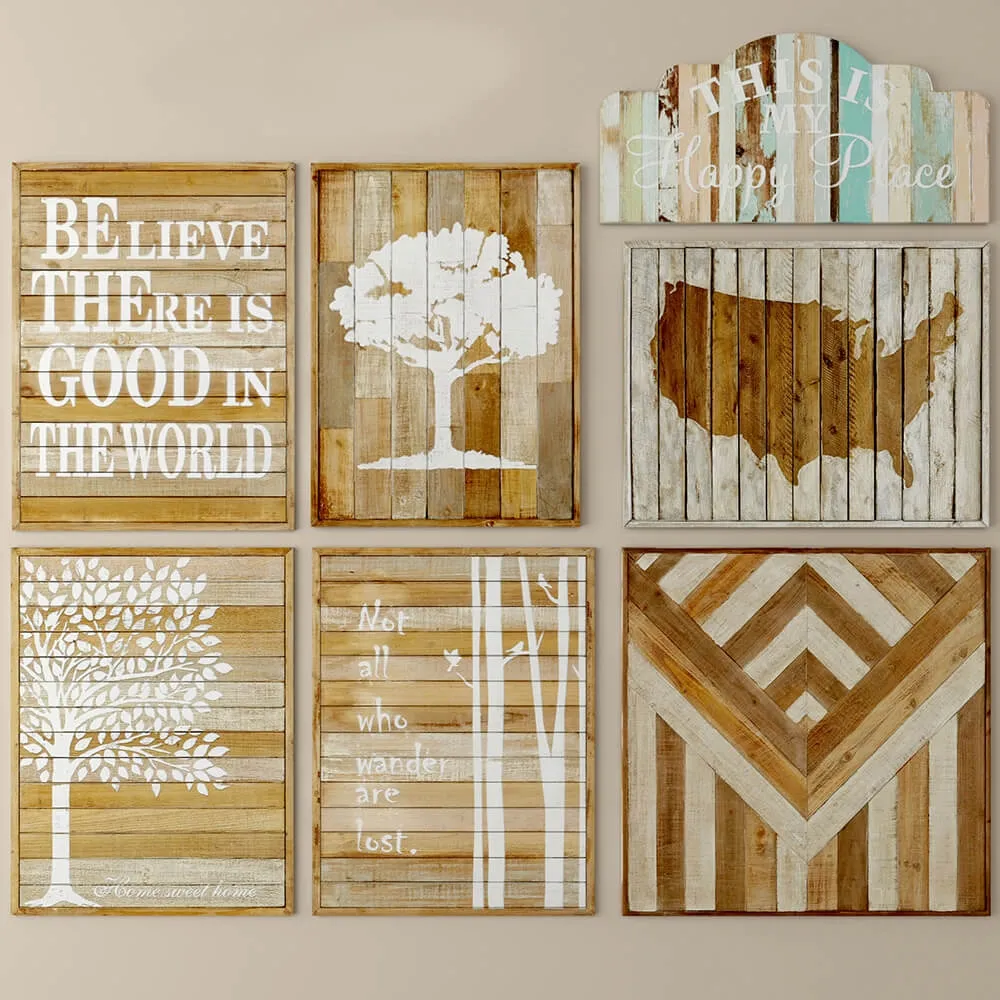 decoration – Decor boards  pictures set 2 3ds Max