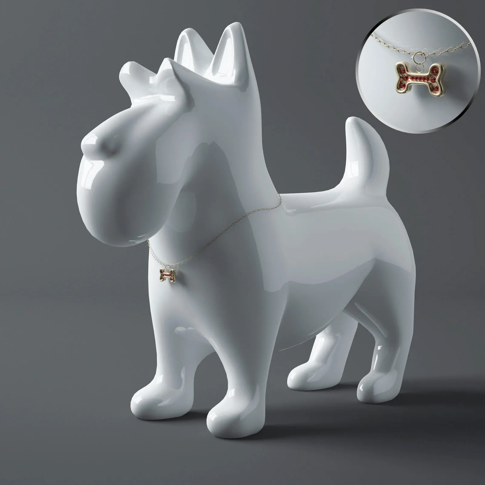 decoration – Decor dog 57 3ds Max