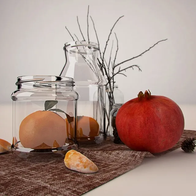 decoration – Decor for interior 3ds Max