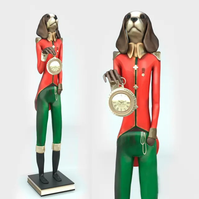 decoration – Decor of dog 1 3ds Max