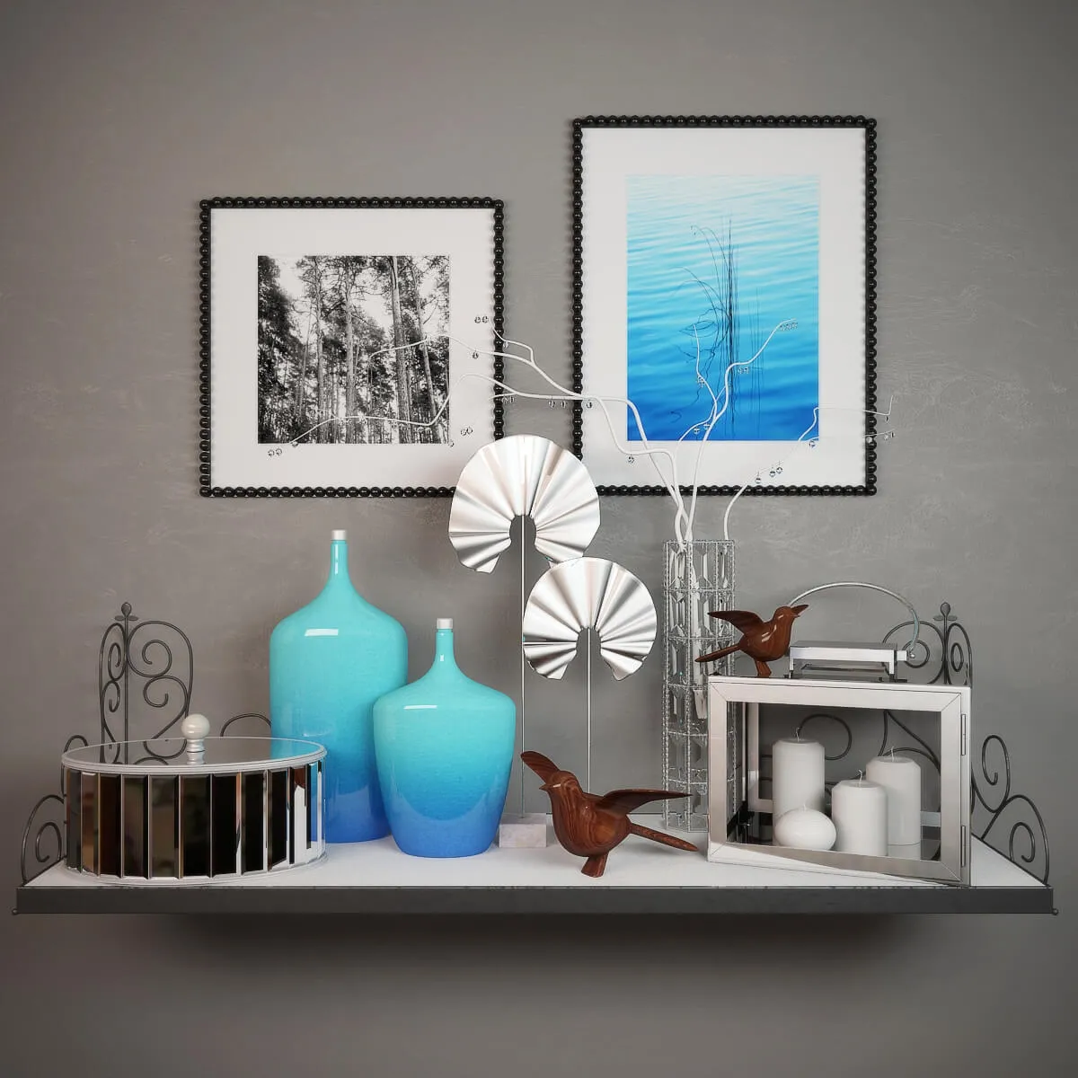 decoration – Decor set 2 3ds Max