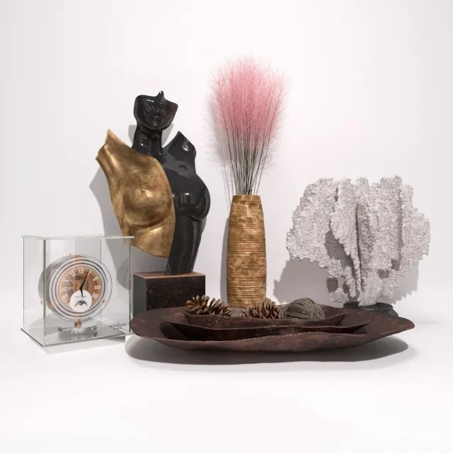 decoration – Decor set 49 3ds Max