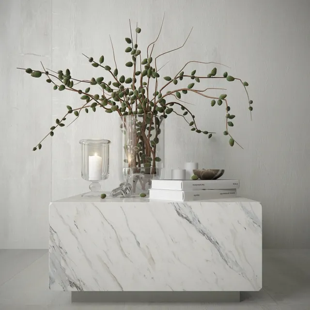 decoration – Decor with branches 3ds Max