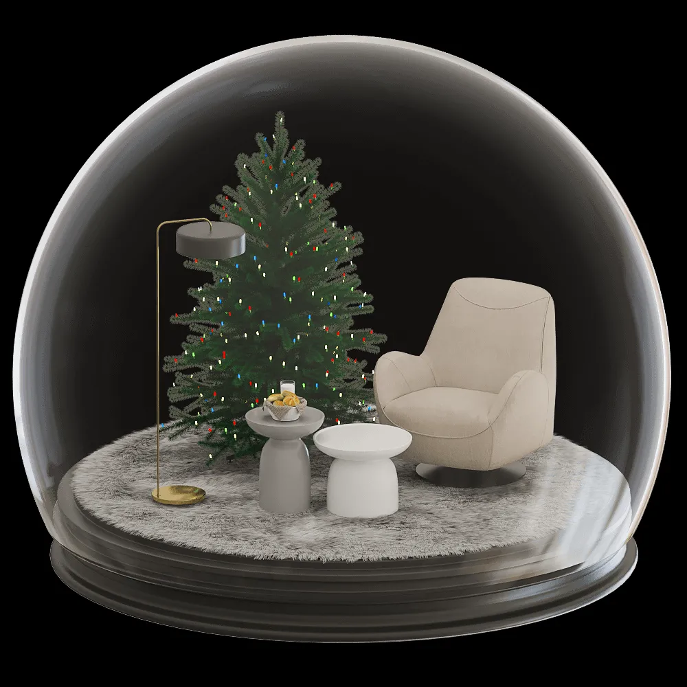 decoration – Decoration Christmas 3ds Max