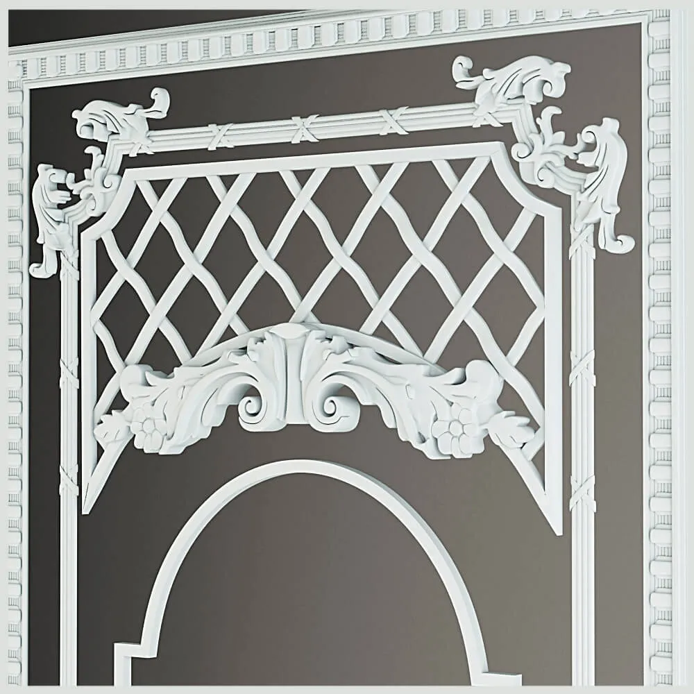 decoration – Decorative element 001 3ds Max