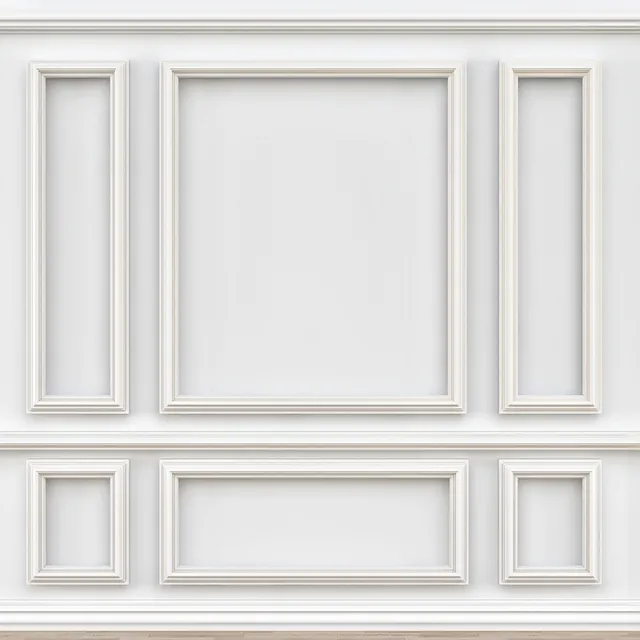 decoration – Decorative molding № 002 3ds Max