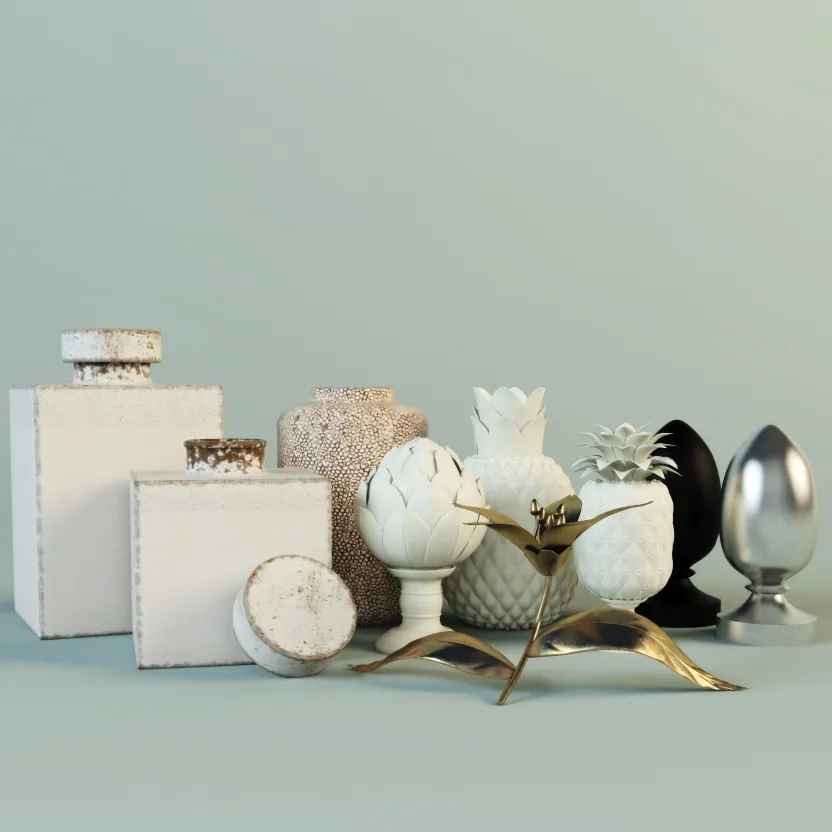 decoration – Decorative Ornaments Zara Home 3ds Max