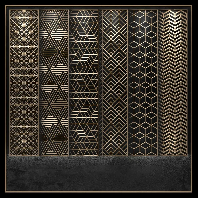 decoration – Decorative panel 12 3ds Max