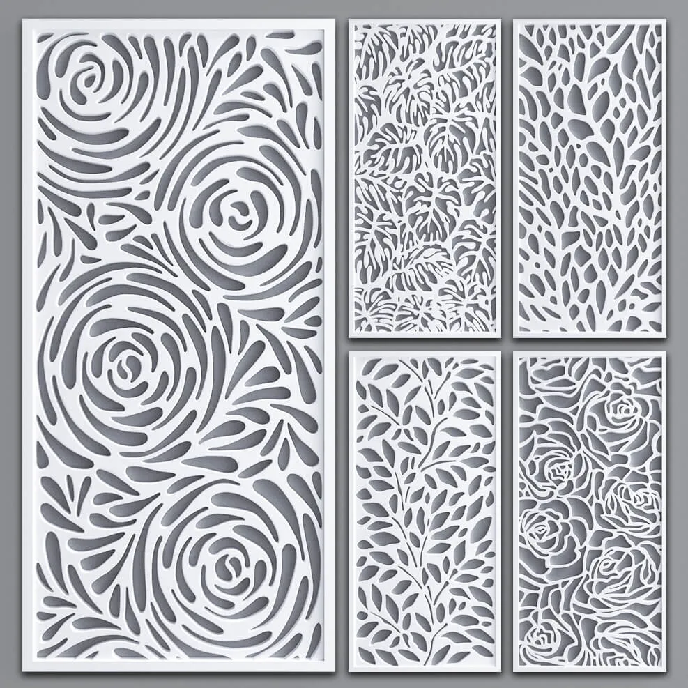 decoration – Decorative partition 24 3ds Max