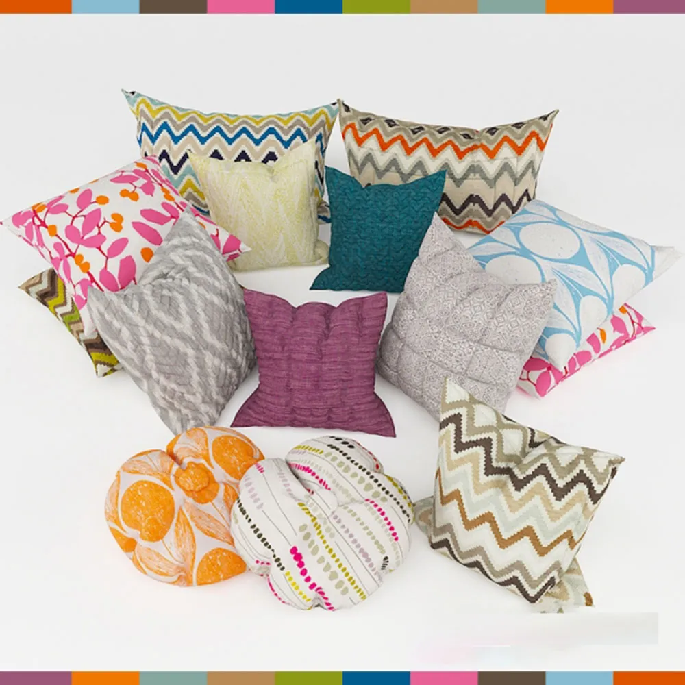 decoration – Decorative pillows Romo 3ds Max