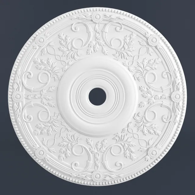 decoration – Decorative plaster 056 3ds Max
