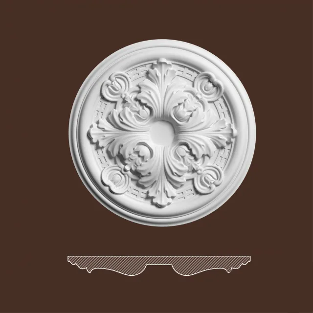 decoration – Decorative plaster 102 3ds Max