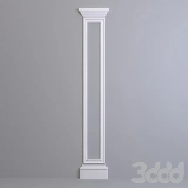 DECORATION – DECORATIVE PLASTER – 3D MODELS – 3DS MAX – FREE DOWNLOAD – 3701