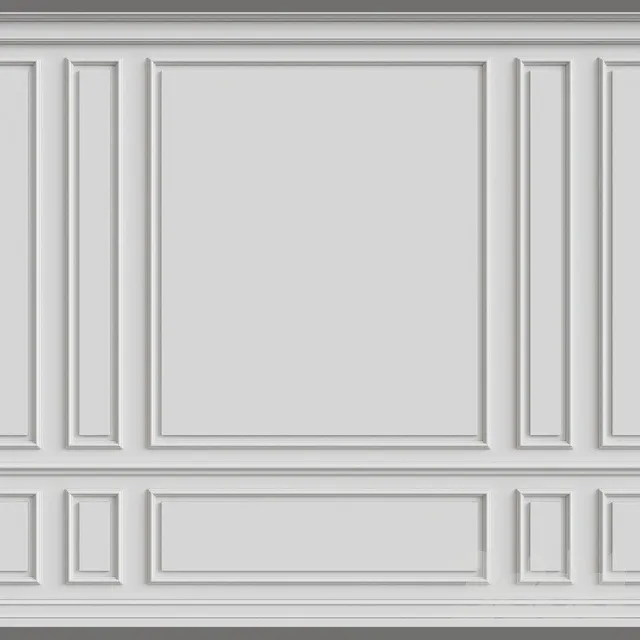 DECORATION – DECORATIVE PLASTER – 3D MODELS – 3DS MAX – FREE DOWNLOAD – 3706