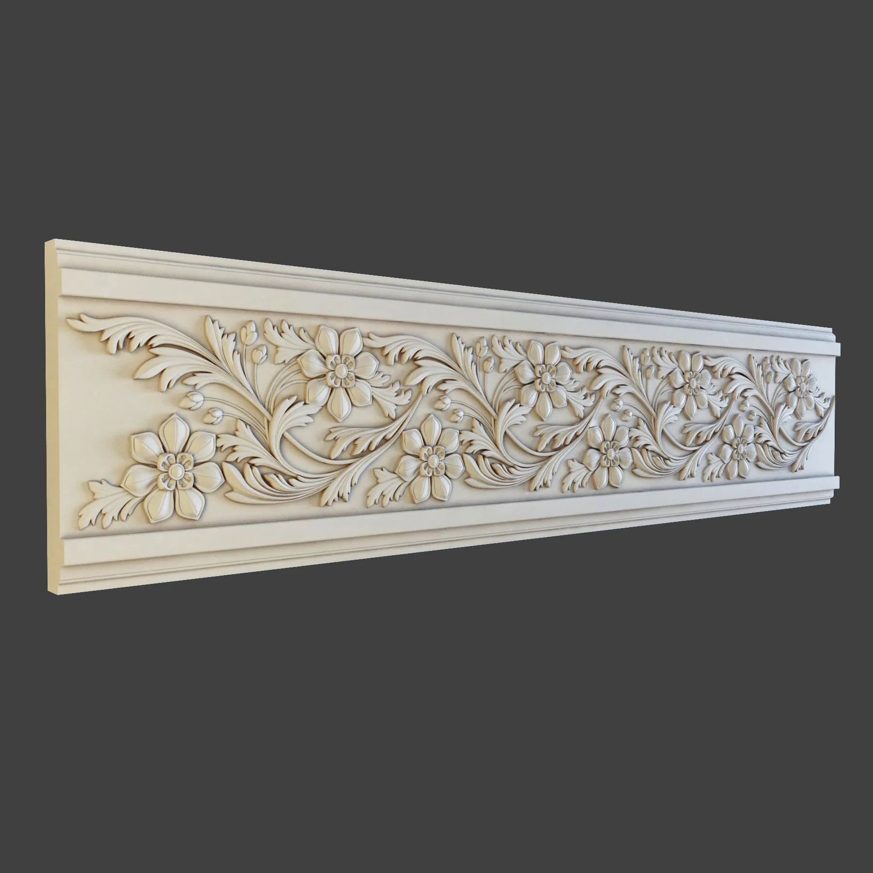 decoration – Decorative plaster Frieze 33 3ds Max