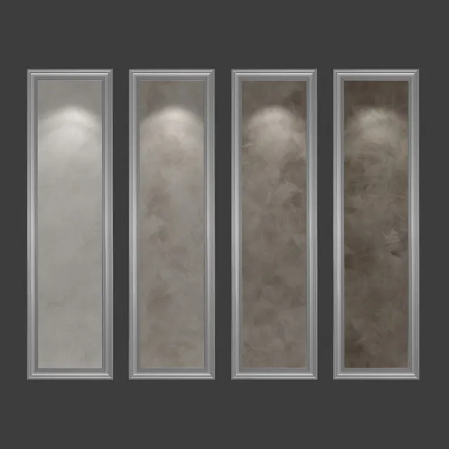 decoration – Decorative plaster single-layer variant 215 3ds Max