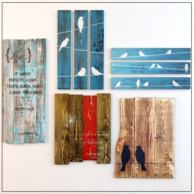 decoration – Decorative plates with boards 3ds Max