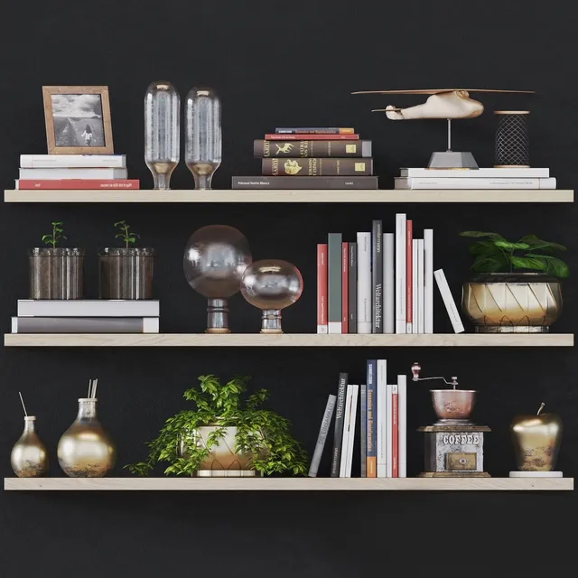 decoration – Decorative Set 0211 3ds Max