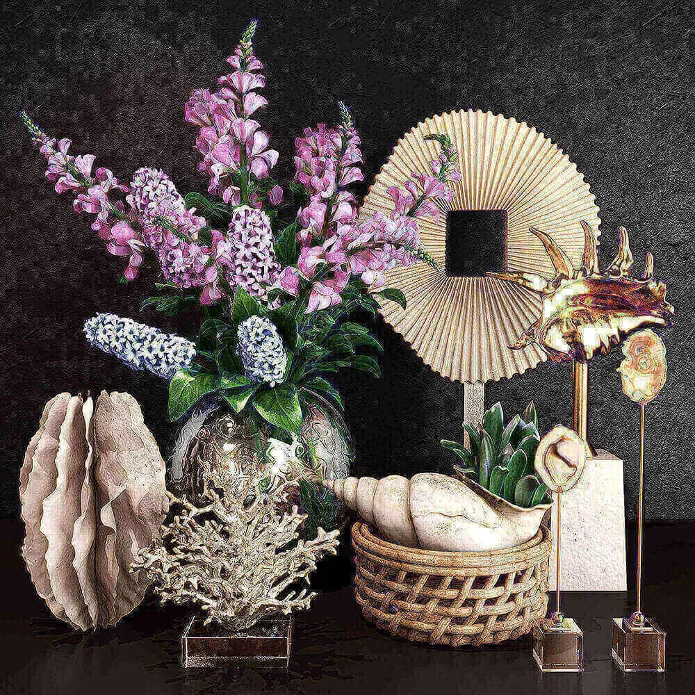 decoration – Decorative set 025 3ds Max