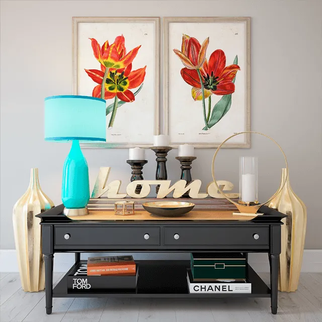 decoration – Decorative set 026 3ds Max