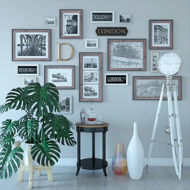 decoration – Decorative set 03 3ds Max