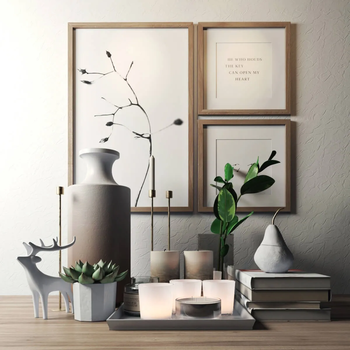 decoration – Decorative set  069 3ds Max