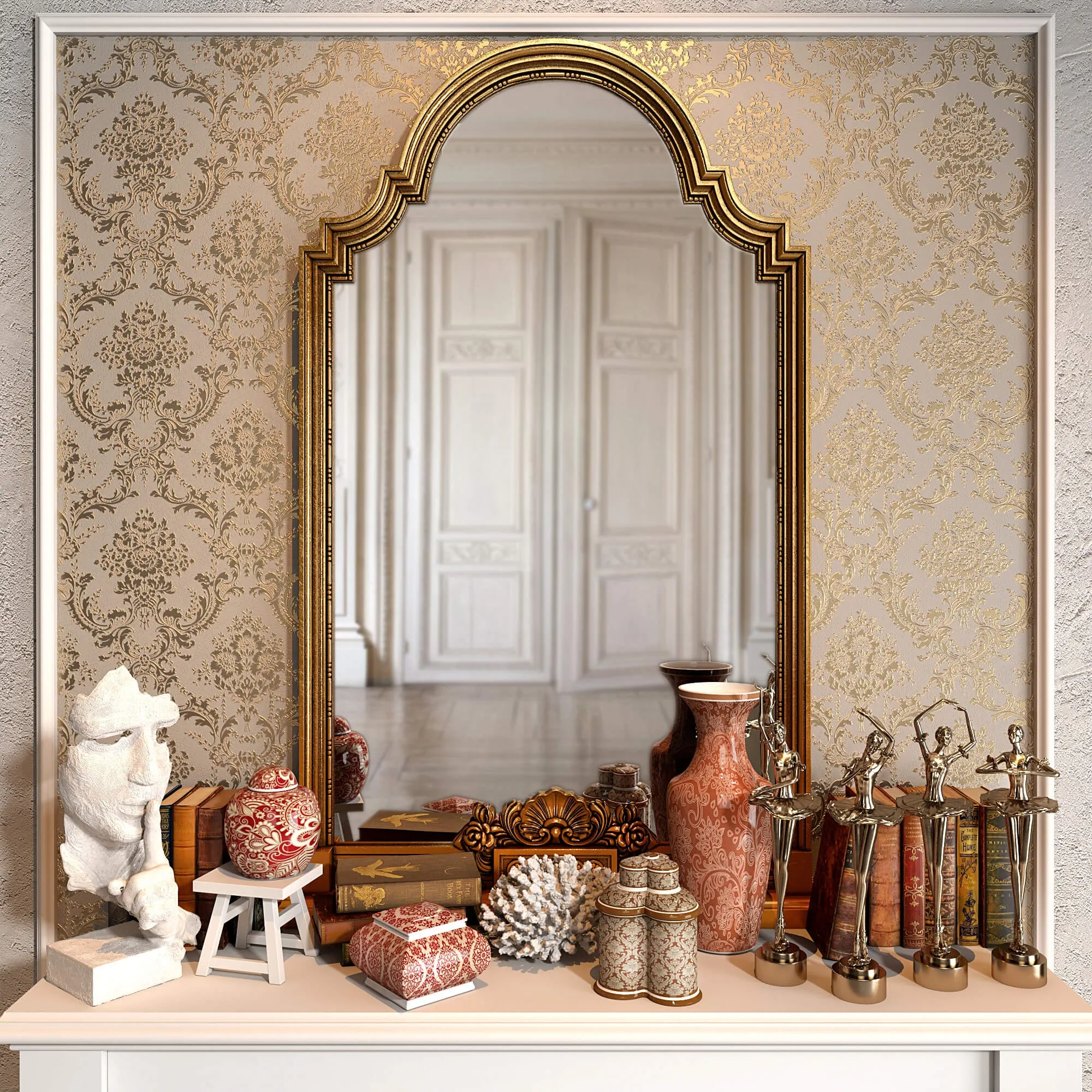 decoration – Decorative set 071 3ds Max