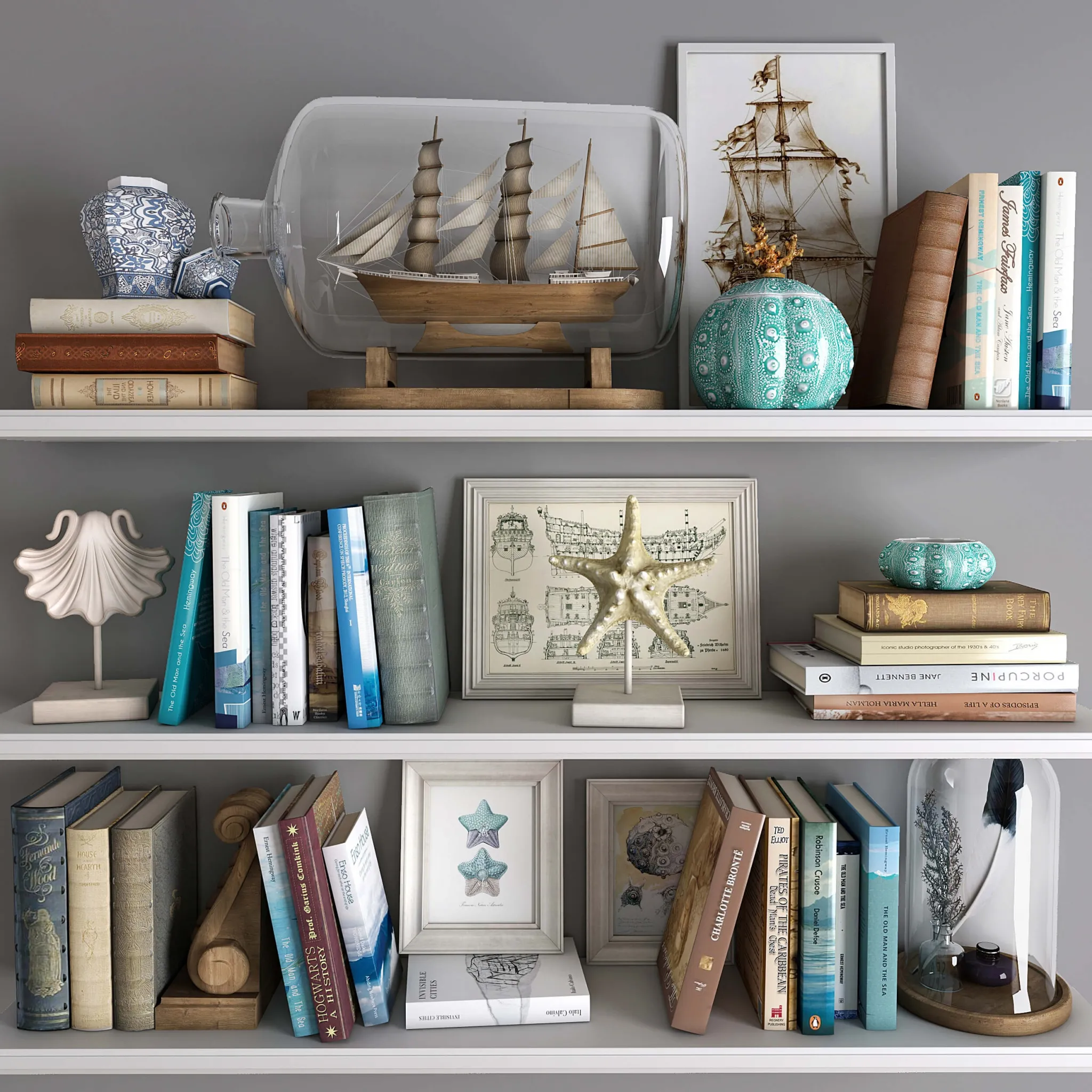 decoration – Decorative set 09 3ds Max