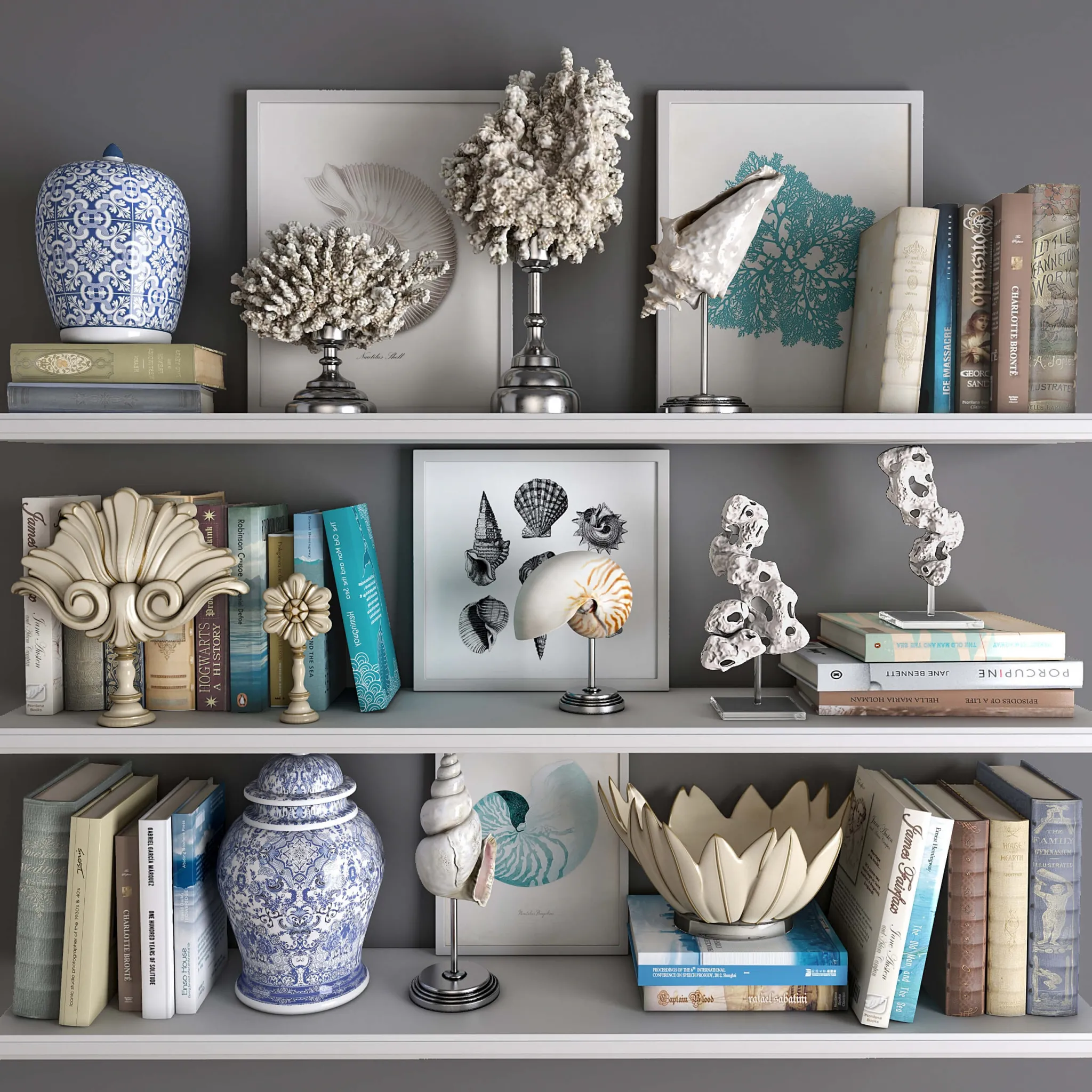 decoration – Decorative set 10 3ds Max