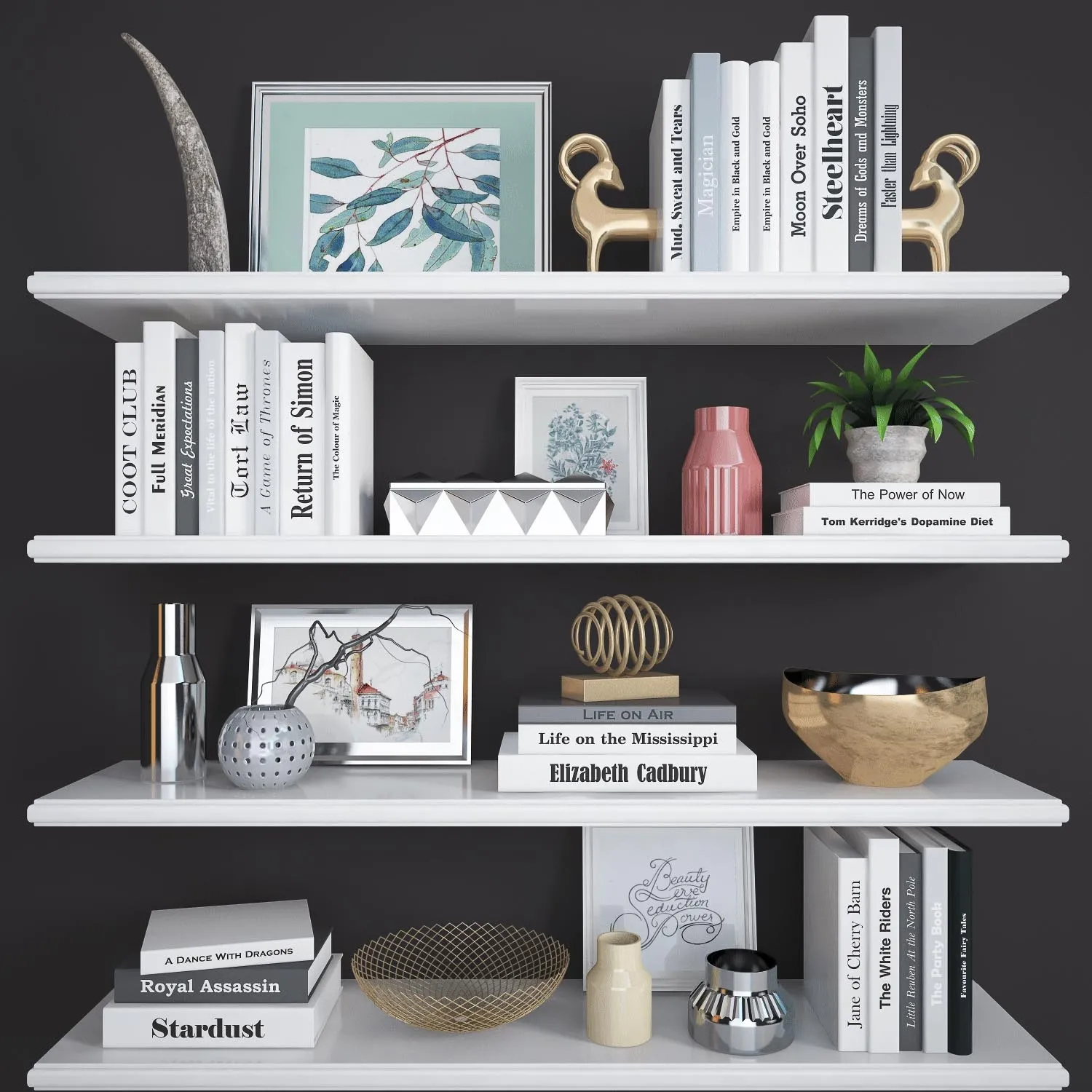 decoration – Decorative set 1161 3ds Max