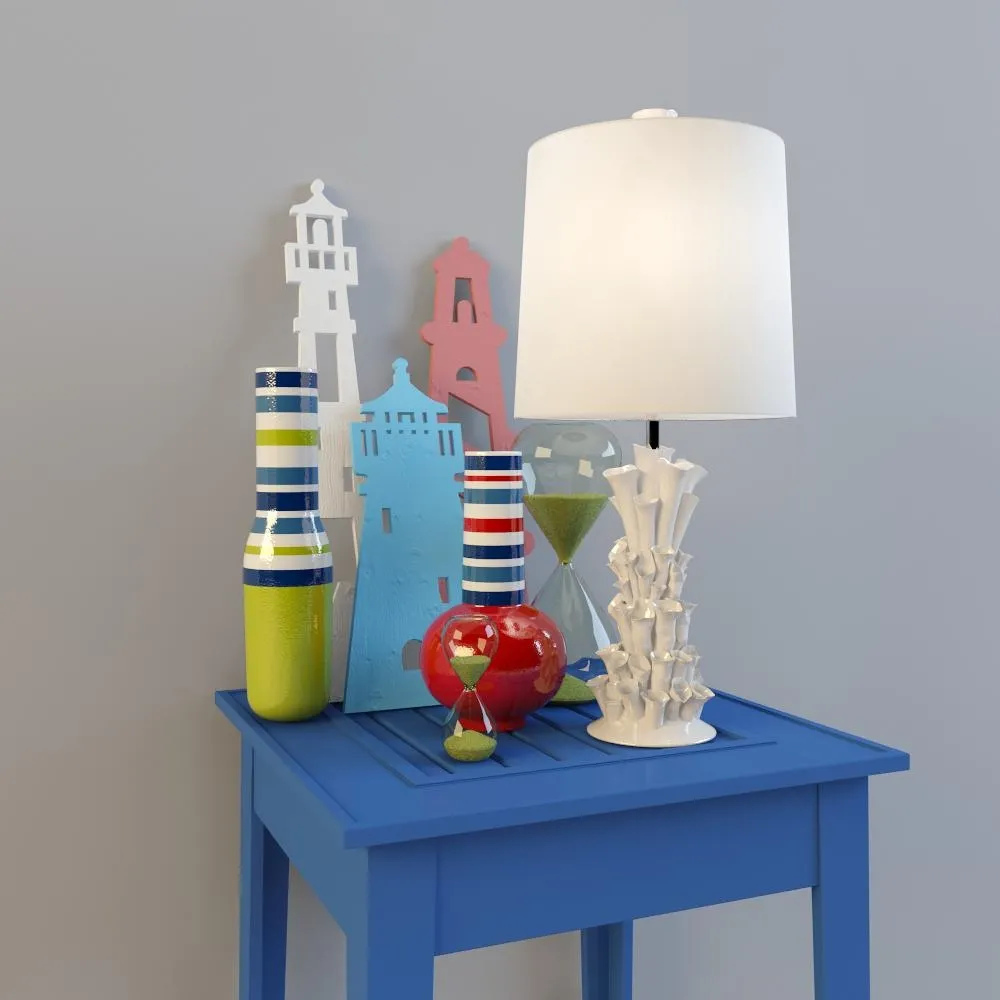 decoration – Decorative set   123 3ds Max