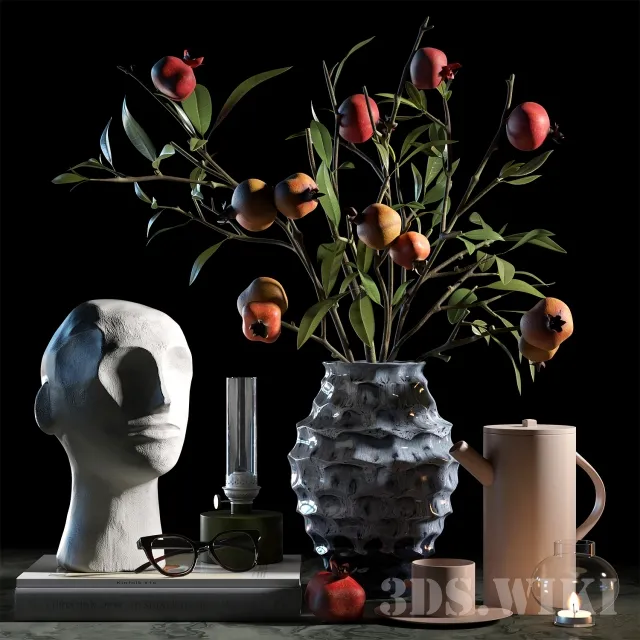 decoration – Decorative set 13 3ds Max