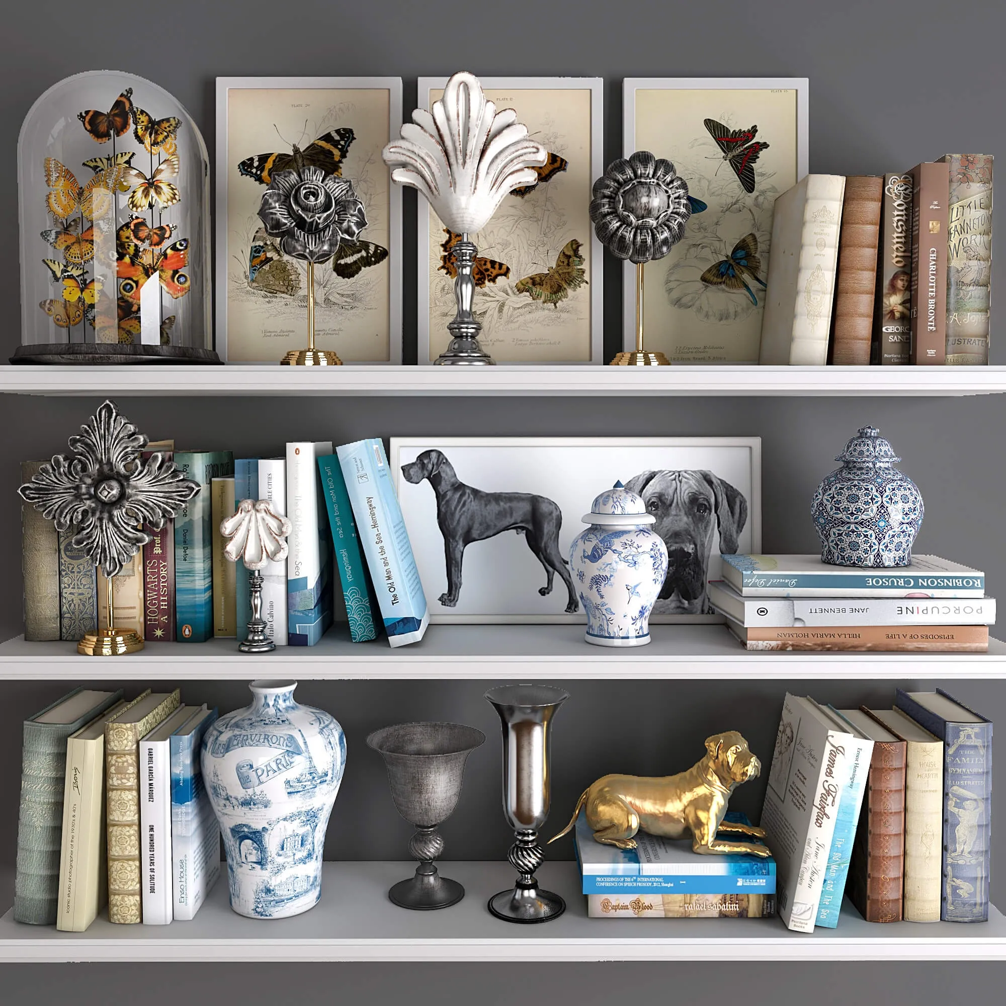 decoration – Decorative set 13 3ds Max