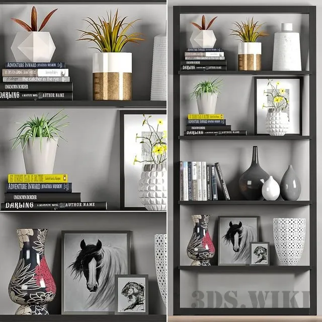 decoration – DECORATIVE SET 17 3ds Max