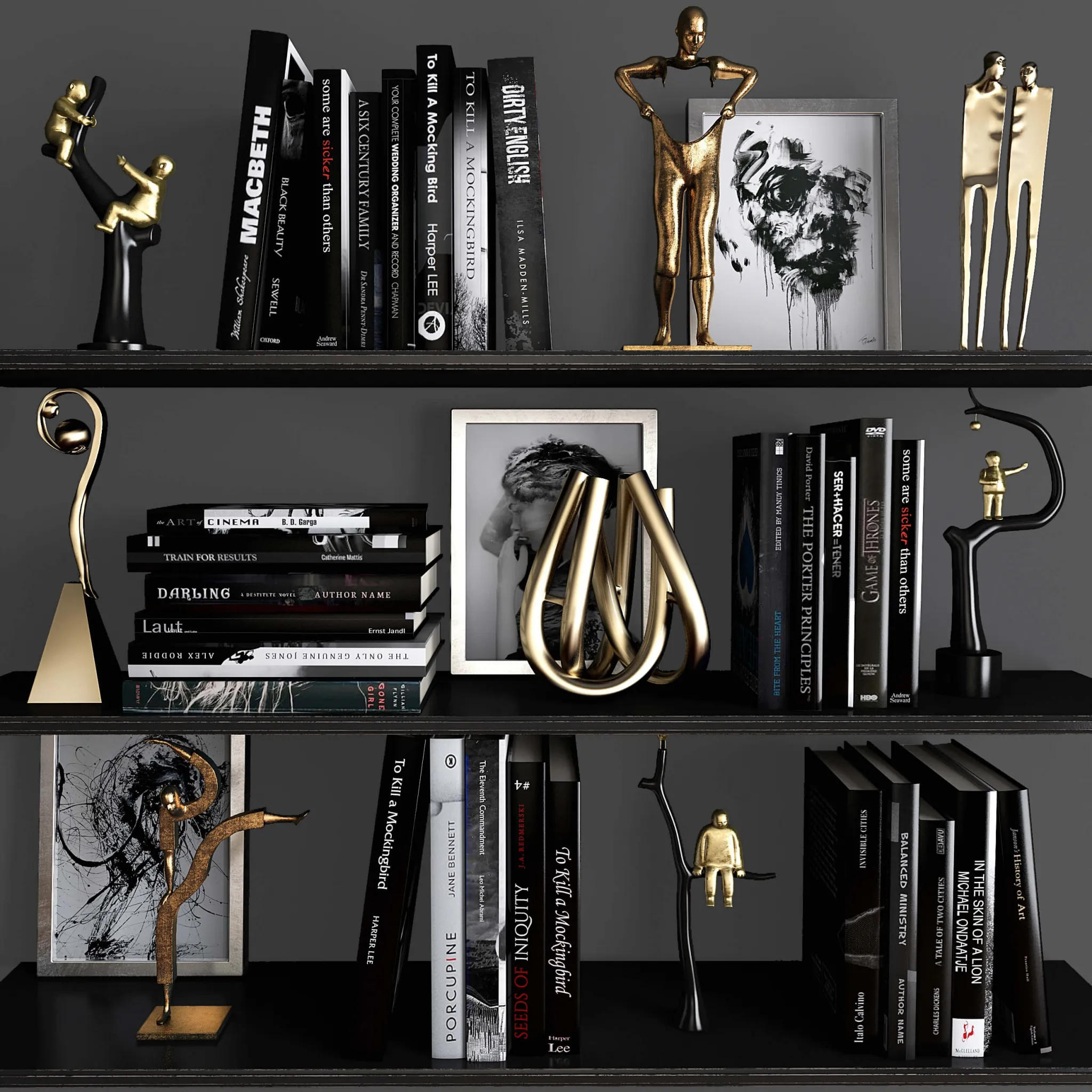 decoration – Decorative set 19 3ds Max