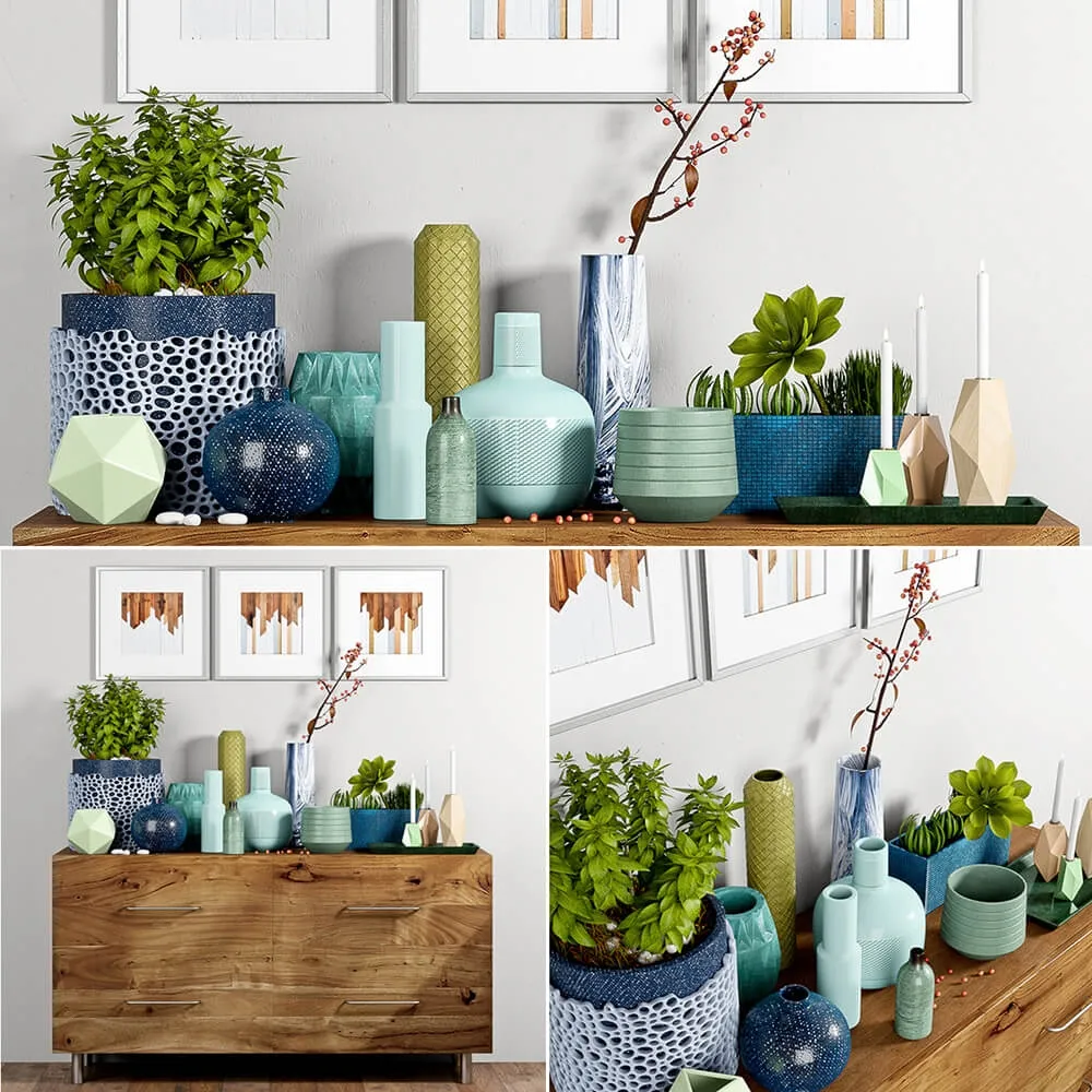 decoration – Decorative Set – 212 3ds Max