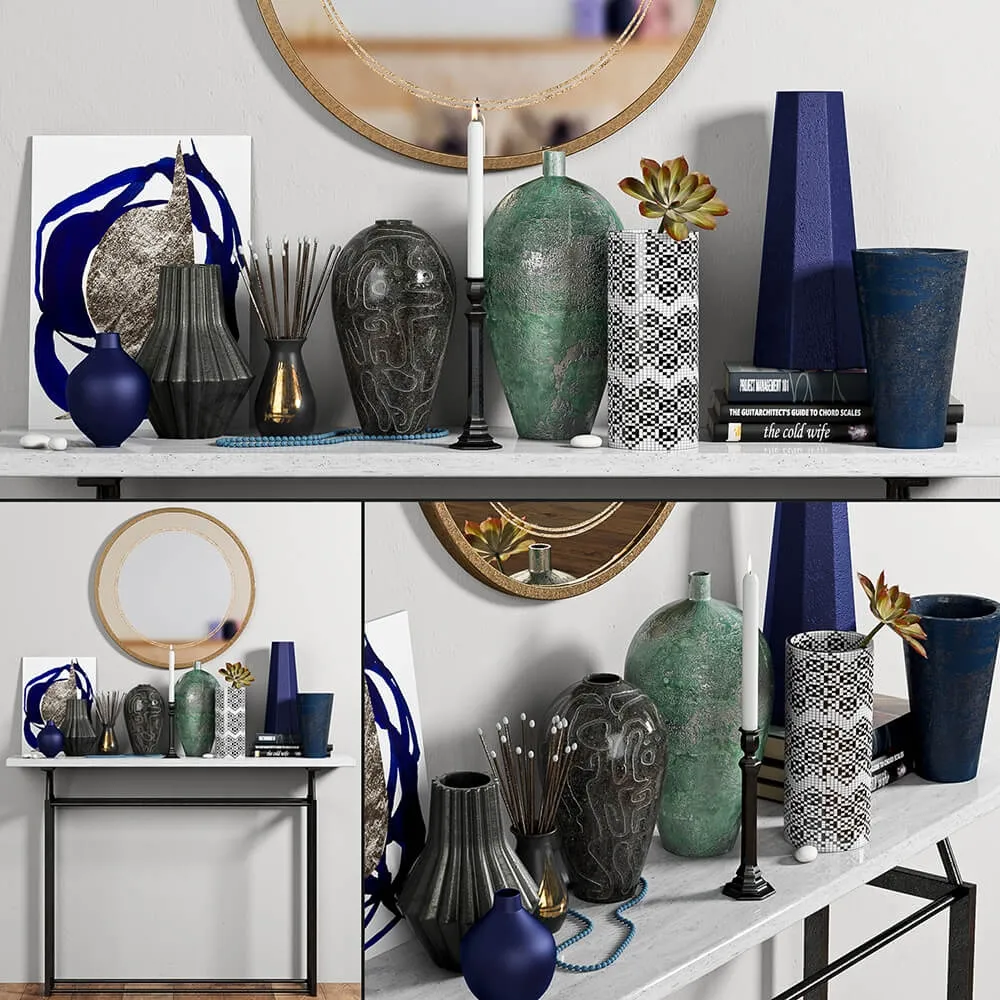 decoration – Decorative set – 25 3ds Max