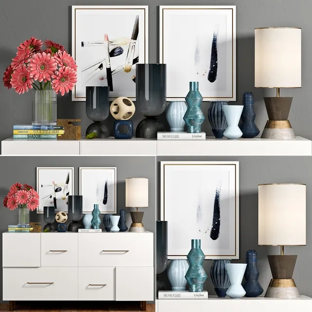 decoration – Decorative Set – 265 3ds Max