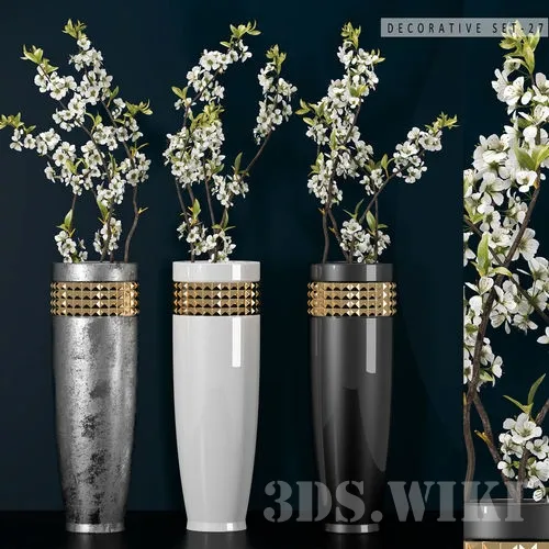 decoration – DECORATIVE SET 27 3ds Max