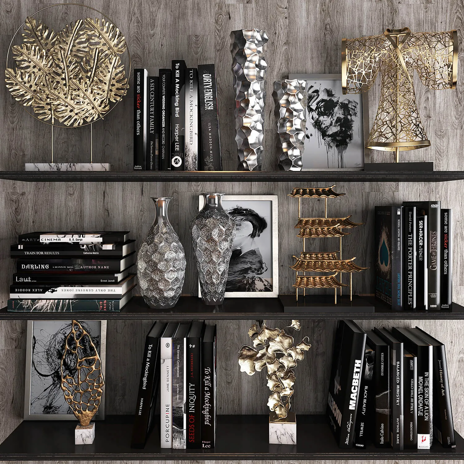 decoration – Decorative set 27 3ds Max