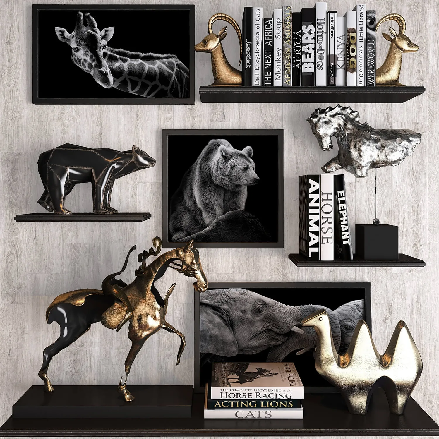 decoration – Decorative set 281 3ds Max