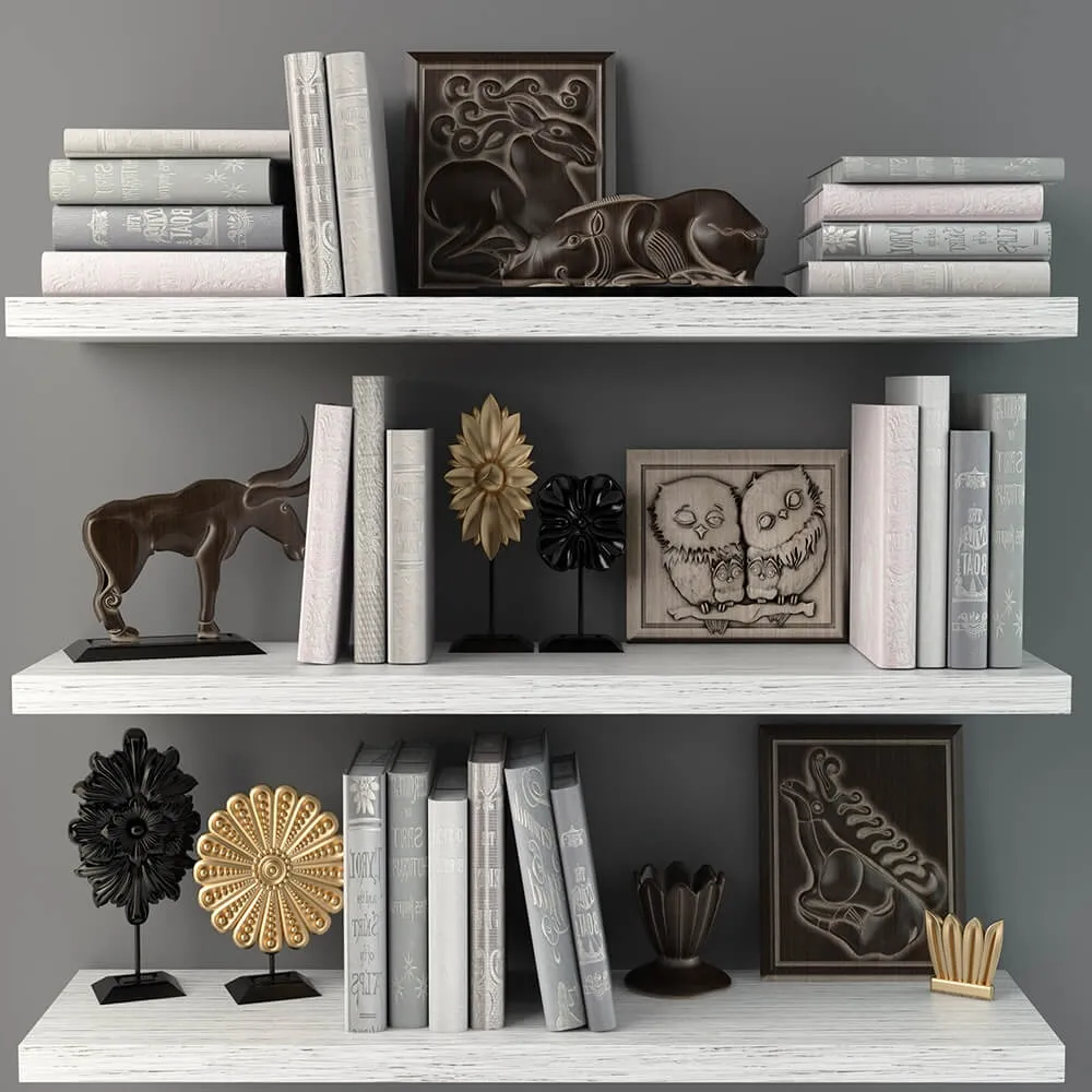 decoration – Decorative set 3 3ds Max