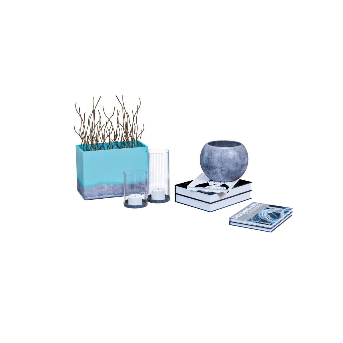 decoration – Decorative set 3 3ds Max