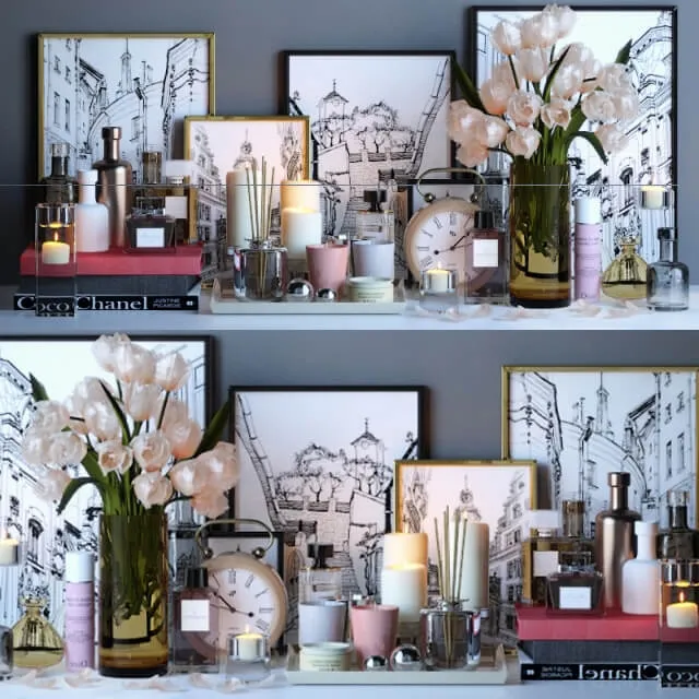 decoration – Decorative set 316 3ds Max