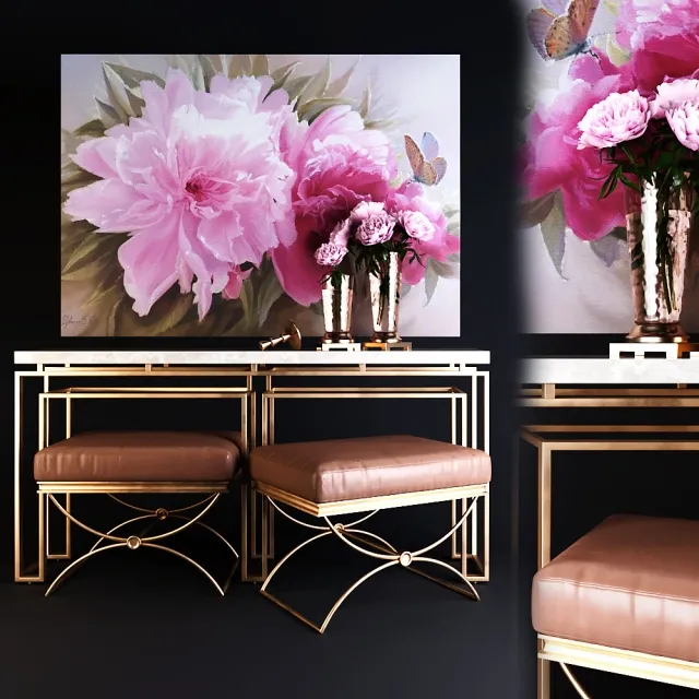 decoration – decorative set 3ds Max
